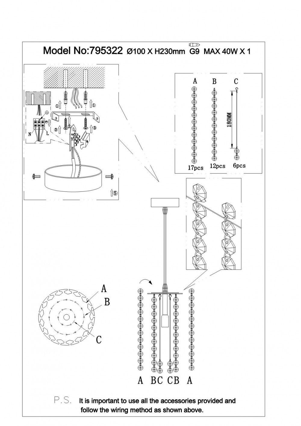 Lightstar (9957/1.7) Подвес CRISTALLO 1х40W G9 ЗОЛОТО (в комплекте) Lightstar (9957/1.7) Подвес CRISTALLO 1х40W G9 ЗОЛОТО (в комплекте)